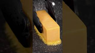 Melt your block of cheese like this on a hot pan [upl. by Ahsinirt515]