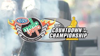 The 2014 NHRA Mello Yello Countdown is on [upl. by Joappa597]