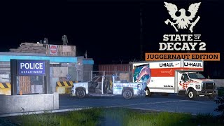 Moving Out of the Police Station  State of Decay 2 Gameplay [upl. by Alrahs]