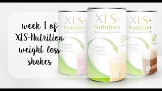 Week 1 of Using XLS Nutrition Shakes [upl. by Dicks332]