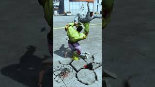 quotGTA 5 Hulk Mod Madness Smashing Military Convoy Chaosquot [upl. by Jaf971]