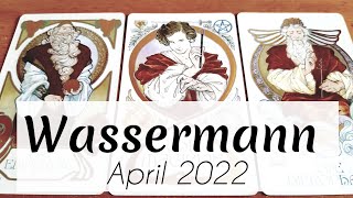 ♒WASSERMANN  April 2022  Vertraue dem göttlichen Plan Tarot [upl. by Alley]