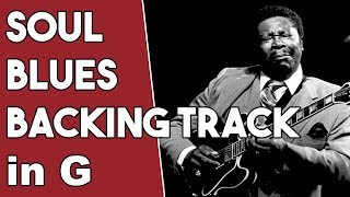 Soul Blues Backing Track in G [upl. by Eserahs]