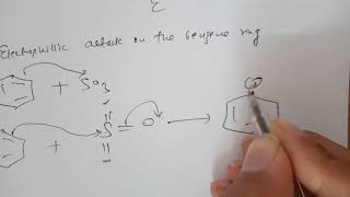 Sulphonation of benzeneMechanism [upl. by Eniahpets]