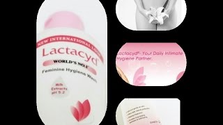 V Washlactacyd lotionfeminine hygiene routine [upl. by Notsgnik]