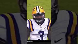 Odell Beckham Jr catches kickoff ONE HANDED😧🧤shorts collegefootball [upl. by Dionisio]