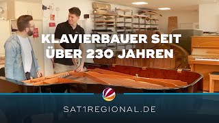 Ältestes Klavierbauunternehmen Deutschlands repariert Instrumente seit 1790 in Osnabrück [upl. by Nosyerg]