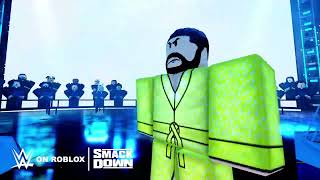 WWE On Roblox Bobby Roodes GLORIOUS Entrance Friday Night Smackdown March 22nd 2024 [upl. by Perretta313]