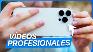 Cómo grabar videos profesionales con el iPhone 14 Pro [upl. by Aenahs279]