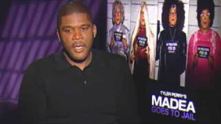 Madea Goes to Jail Interview Tyler Perry [upl. by Mattson]