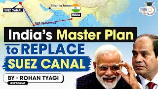 Indias Alternative to Suez Canal The International North South Corridor INSTC  UPSC [upl. by Elias128]