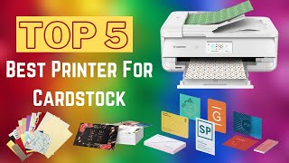 Top 5 Best Printer For Cardstock In 2024 [upl. by Julian]