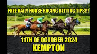 2nd Place Yesterday Free Daily Horse Racing Tips KEMPTON 11th of October 2024 [upl. by Baptist]