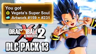 NEW FREE DLC PACK 13 UNLOCKABLES MUST DO  Dragon Ball Xenoverse 2 Base Gogeta Raid Rewards [upl. by Friedrich]