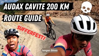 Audax Cavite PLUS  Audax Cavite 200 KM Route Guide  Long Distance Cycling Philippines [upl. by Ayn]