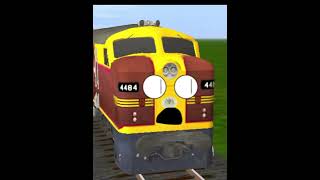 Railway lines ReUpload Steamies vs Diesels in 9 seconds shorts [upl. by Racklin]