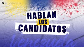 DEBATE con CANDIDATOS PRESIDENCIALES en VENEZUELA [upl. by Adnamaa520]