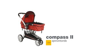 carrinho compass II  travel system  apresentando [upl. by Jegger]