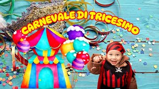 Sfilata al CARNEVALE di TRICESIMO tra CANZONI e MUSICA 🎶 [upl. by Gordie]