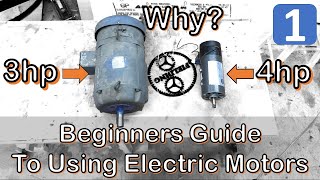 Ultimate Beginners Guide to Using Electric Motors for Makers and DIY Projects 068 [upl. by Ilrebmyk439]