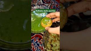 Kolkata style Puchka 🤤 Best Puchka recipe 😋panipuri puchka kolkata shortvideo viralvideo song [upl. by Baler]