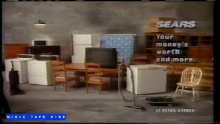 Sears Commercial  1990 [upl. by Iramaj]