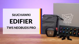 Słuchawki Edifier TWS NEOBUDS PRO – dane techniczne – RTV EURO AGD [upl. by Ielak]