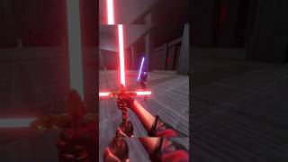 The Crossguard Saber  Lightsaber Form in VR [upl. by Kirtley]