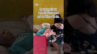 I WASH THE HANDS OF MY MOTHER91 senior viralvideo travel daughter entertainment ghter [upl. by Krispin]