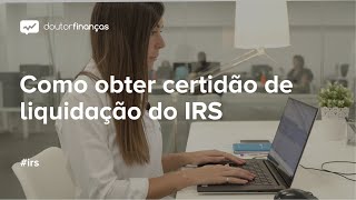 IRS Como obter comprovativo no portal das finanças [upl. by Prisilla509]