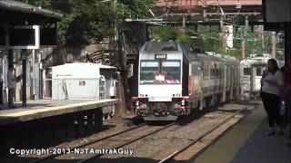 NJ Transit trains railfanning at Summit Station part 1 [upl. by Alton]