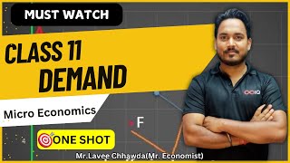 Demand Class 11 Theory of demand One shot  Micro economics  complete Revision amp All Diagrams [upl. by Naniac266]