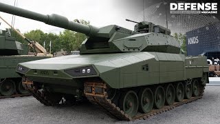 Eurosatory 2024 New Leopard 2 ARC 30 tank demonstrator [upl. by Neryt]