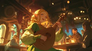 Relaxing Medieval Music  Pleasant Market Day Medieval Bard Ambience Calming Celtic Music [upl. by Dlorag]