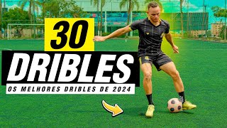 Os Melhores Dribles do Futebol Para APRENDER em 2024 [upl. by Onirefez135]