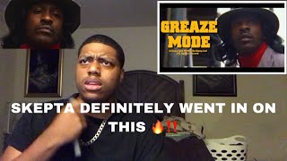 UK Rap Skepta  ‘Greaze Mode’ ft Nafe Smallz Official Video REACTION [upl. by Acinor247]