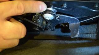 HowTo Replace A Reclining Mechanism Release Trigger [upl. by Aner]