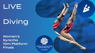 LIVE  Womens 10m Synchro Final  Diving World Cup 2023  Xian [upl. by Enaffit]