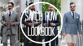 Savile Row Lookbook  Savile Row Style  Carl Thompson [upl. by Zeena]