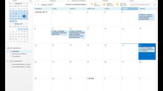 Tutorial para agendar en outlook [upl. by Arrak518]