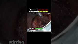 One Chocolate Cake Will Cost You 3 Month Salary  🤷‍♂️ shorts viralvideo food cookmystery [upl. by Boarer881]