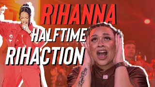 Full Rihanna Super Bowl Reaction [upl. by Idnym]