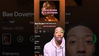 sor  ‘Bae Doven’  ALBUM REVIEW 💿🌸 dutchrap hiphop [upl. by Anoit205]