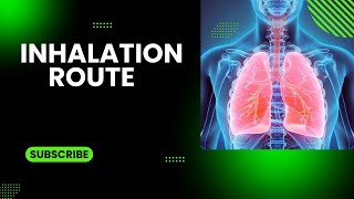 Drug administration of inhalation route [upl. by Knoll]