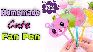 Pen Decoration Ideas Easy  Pen Decoration with Paper  Craft Compilation  School Supplies Diy [upl. by Selassie]