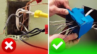 Electrical FAILS That Every Electrician Seems To Make [upl. by Ruthven]