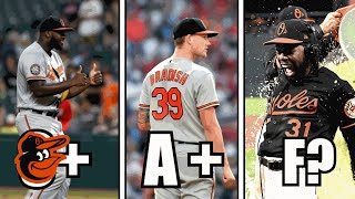 Grading EVERY Player on the 2023 Baltimore Orioles  Part 1  Orioles Highlights [upl. by Htirehc]