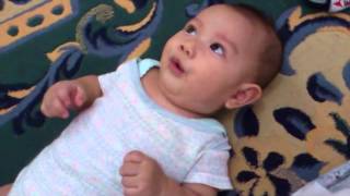 5 month Baby Talk vs His Ummi Mom [upl. by Welsh198]