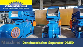 Densimetrischer Separator DM50  GHIRARDUZZI [upl. by Nayt]