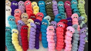 EASY crochet making a Worry Worm [upl. by Hendrika]